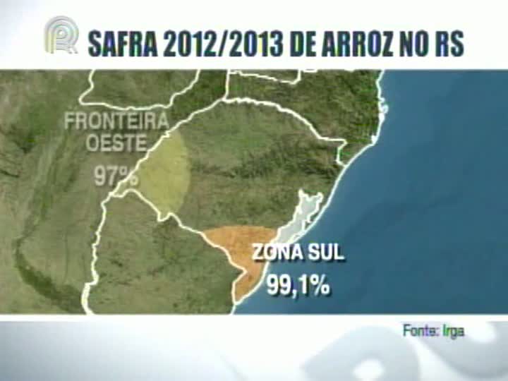 Safra de arroz pode ser a segunda maior do Rio Grande do Sul