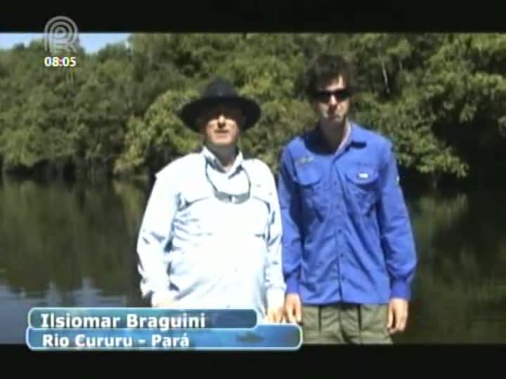 Programa Bom de Pesca mostra a pesca do trairão e do tucunaré no Rio Cururu (PA)