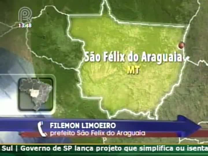 Prefeito de São Felix do Araguaia (MT) comenta sobre ordem de despejo na cidade