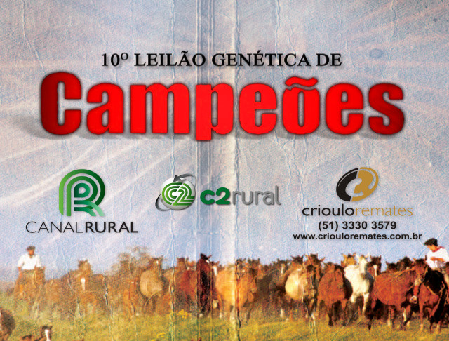 10° Leilão Genética de Campeões