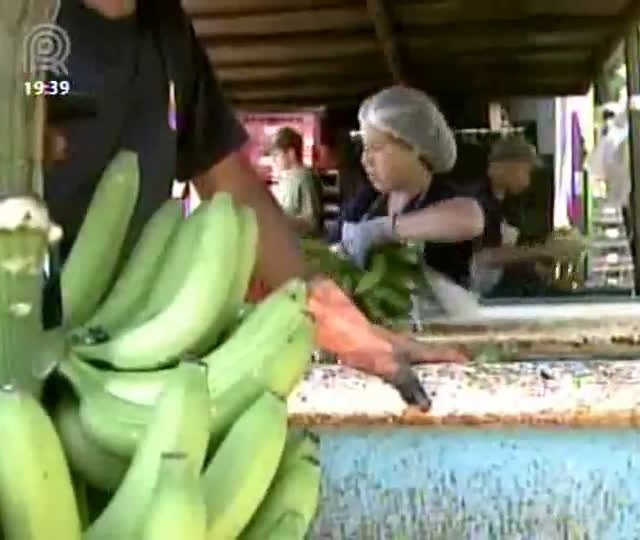 Grande produção de banana em São Paulo faz cotação do produto cair