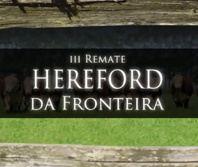 III Remate Hereford da Fronteira