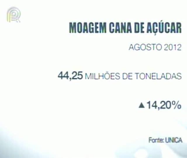 Moagem de cana está atrasada na região Centro-Sul