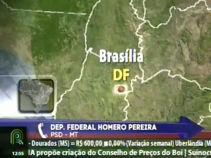 Deputado Federal Homero Pereira fala sobre as expectativas para o Código Florestal