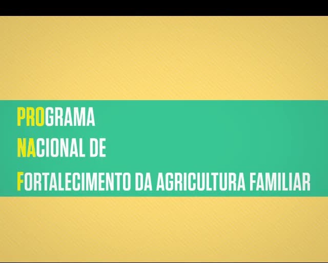Crédito de custeio para agricultores familiares