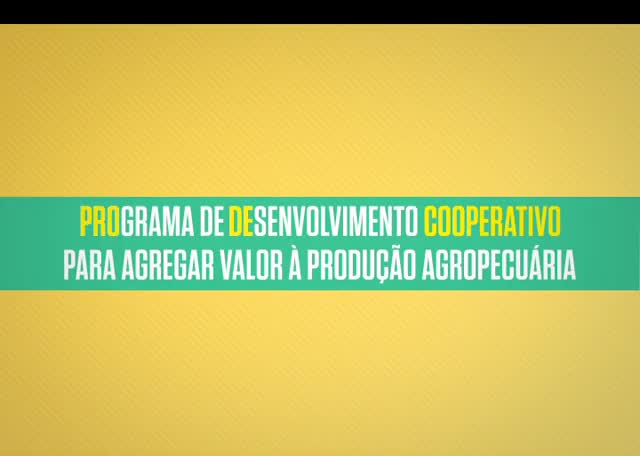 Prodecoop - Investimento