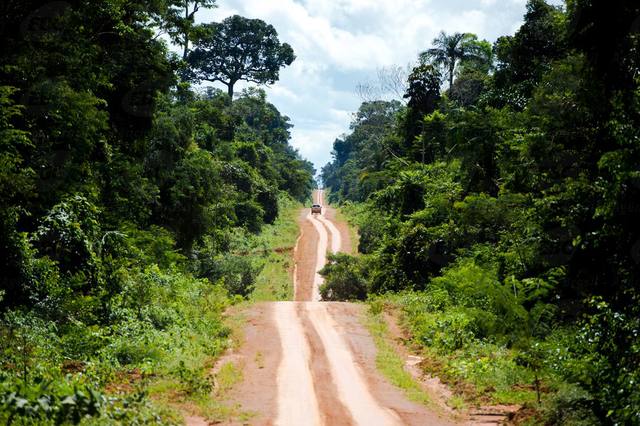 estrada de terra