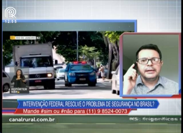 RJ: intervenção deve acelerar discussão sobre porte de arma no campo