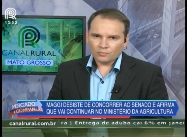 Blairo Maggi nega disputa pelo Senado em 2018