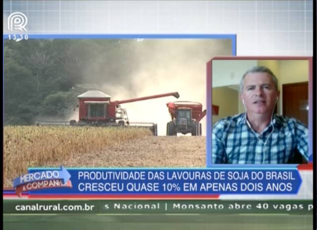 Soja: produtividade nacional cresce 10% em 2 anos