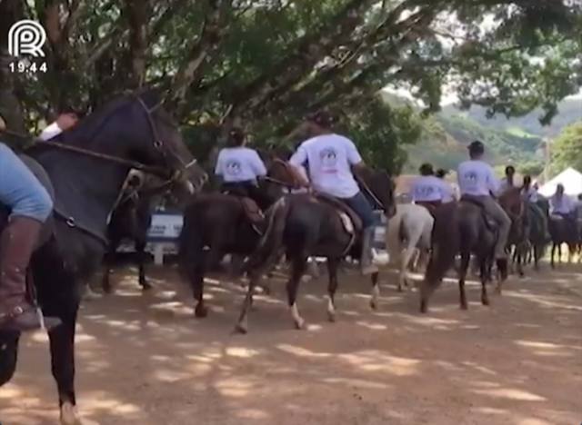 Mangalarga marchador e a maior cavalgada do mundo