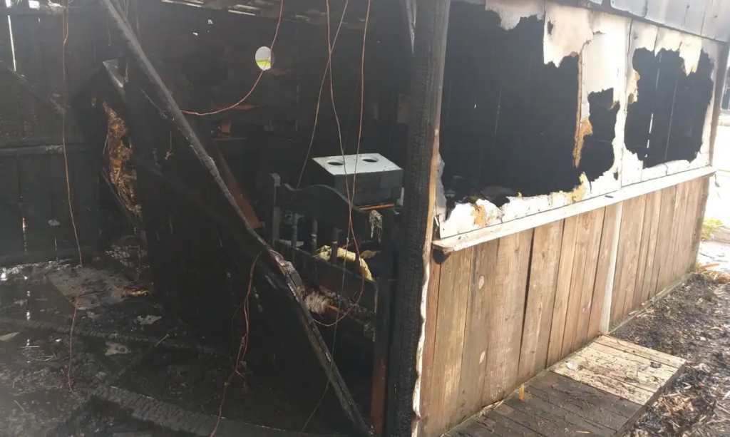 incêndio na casa do autor de atentado em Brasília incêndio na casa do autor de atentado em Brasília