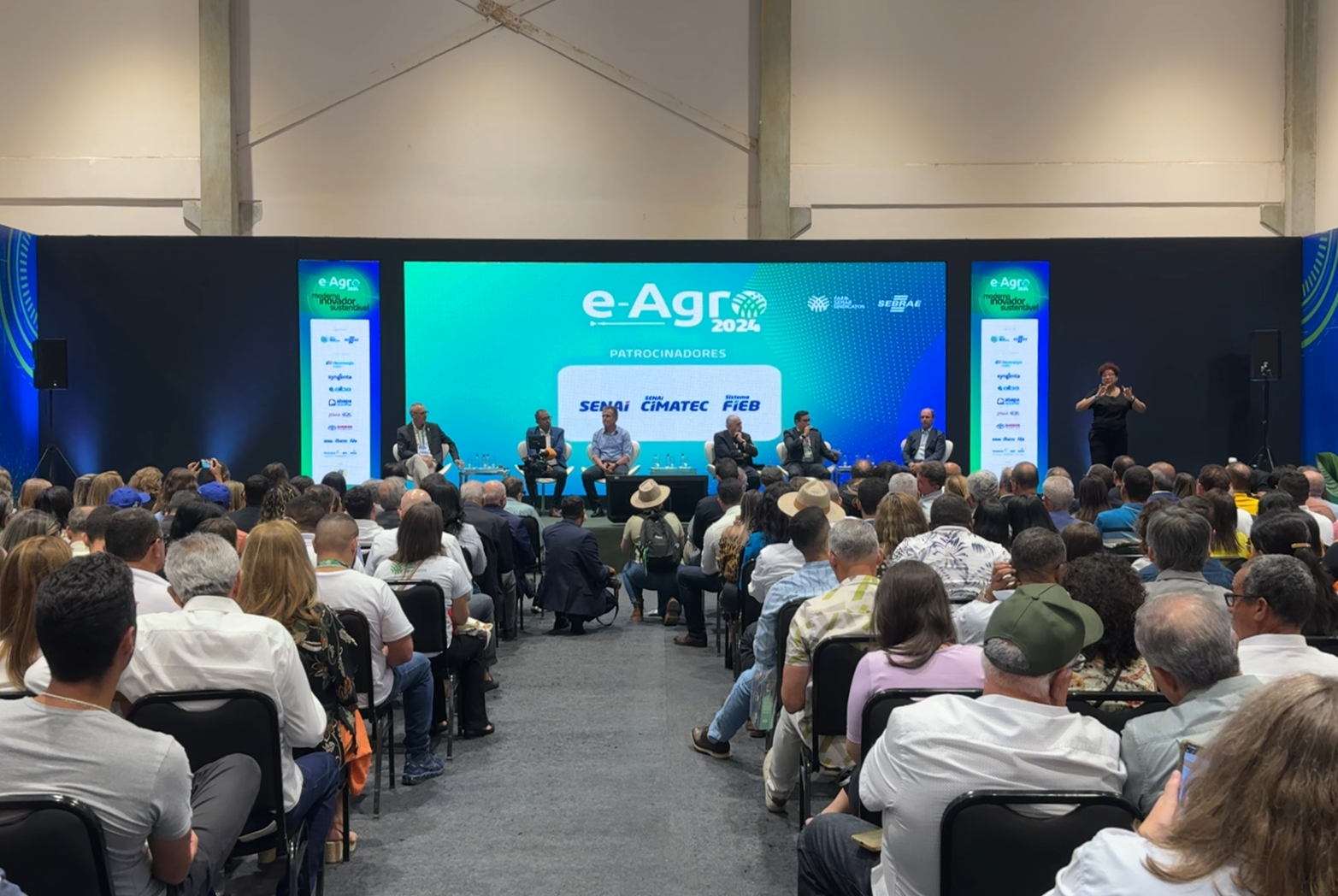 Autoridades do agro da Bahia, participam da abertura da E-agro 2024 em Salvador