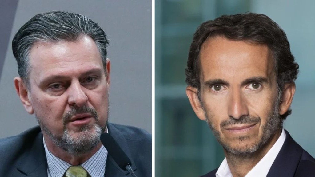 Carlos Fávaro e Alexandre Bompard