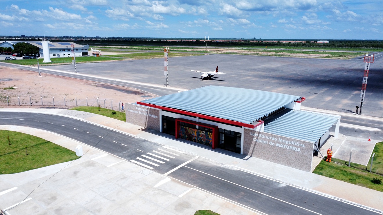 Novo Aeroporto de Luís Eduardo Magalhães, no oeste da Bahia; inauguração