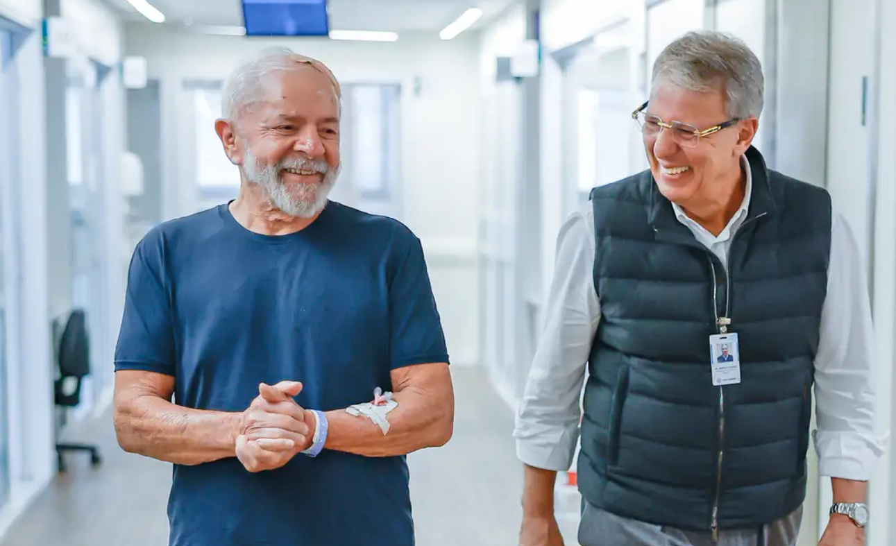 Presidente Lula alta hospitalar