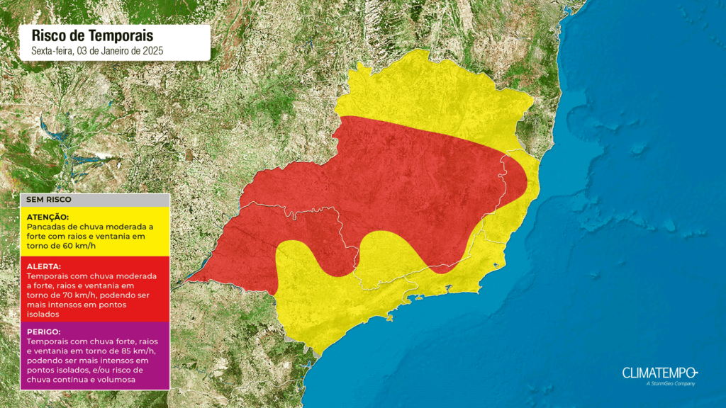 mapa de chuva