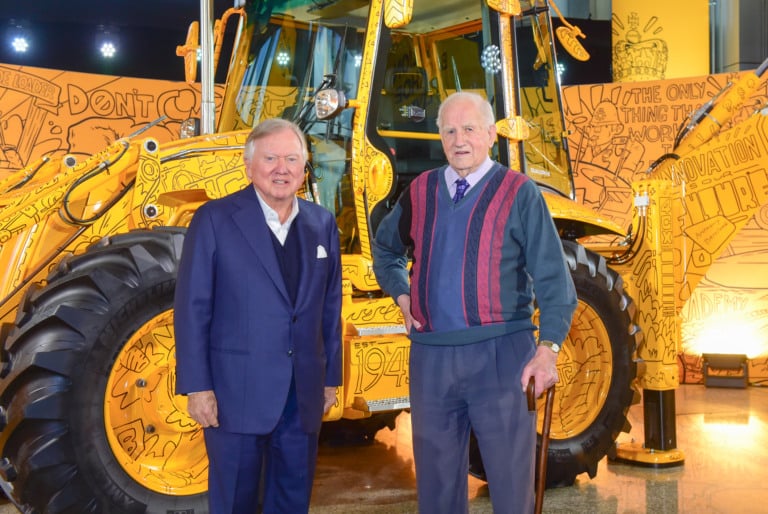 ex-funcionário de 100 anos da JCB ex-funcionário de 100 anos da JCB