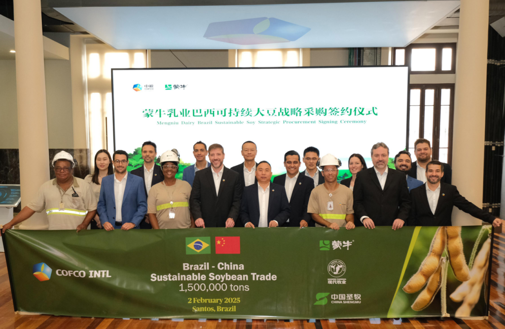 Acordo sobre Comércio Sustentável de Soja do Brasil para a China Acordo sobre Comércio Sustentável de Soja do Brasil para a China
