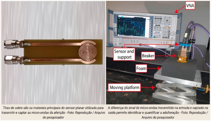 micro-ondas azeite adulterado pesquisa