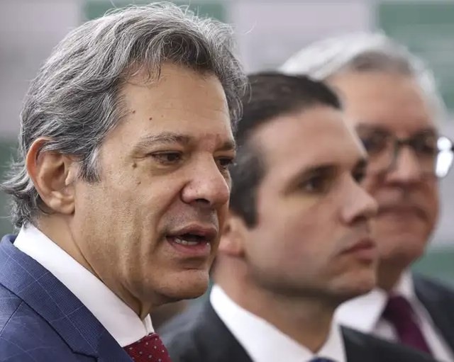 Ministro Fernando Haddad e Hugo Motta Ministro Fernando Haddad e Hugo Motta