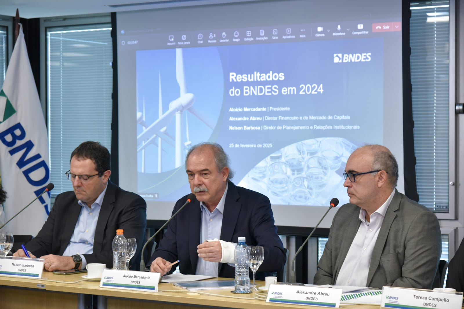 Aloizio Mercadante, presidente do BNDES