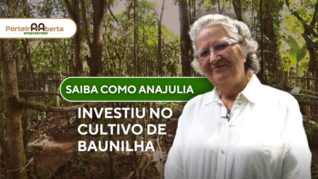Mulher com o fundo de uma plantação de baunilha Mulher com o fundo de uma plantação de baunilha