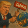 Tarifas Donald Trump, queda nas bolsas dos EUA