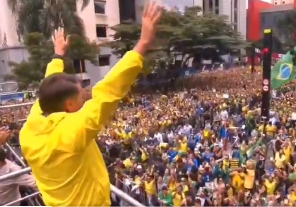 Bolsonaro na Paulista