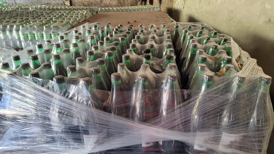 Apreensão de vinhos no RS