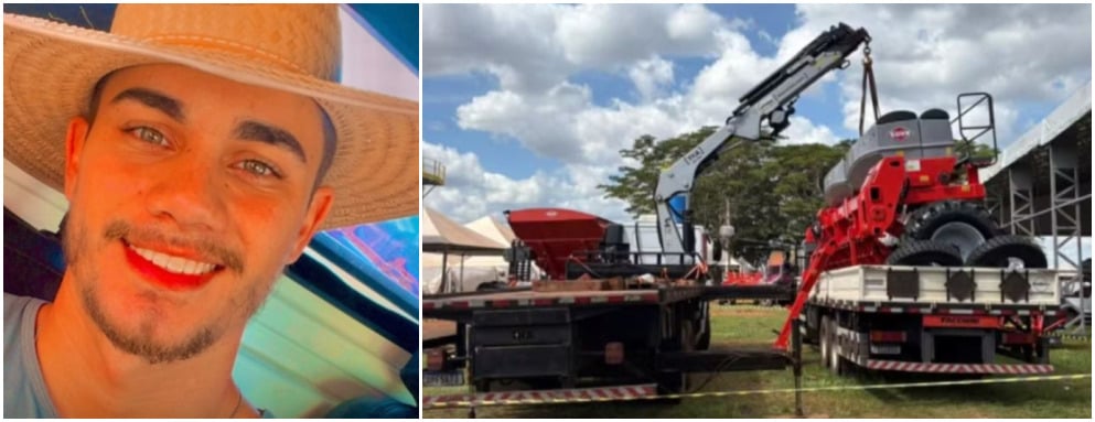 Trabalhador morte na Agrishow