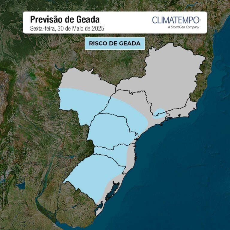 previsão de geada