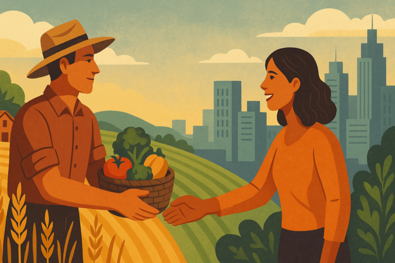 agroalimento, proposta para estreitar os laços entre campo e cidade