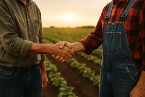 união entre agricultores do mundo