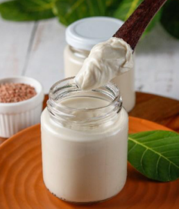 Queijo cremoso simbiótico