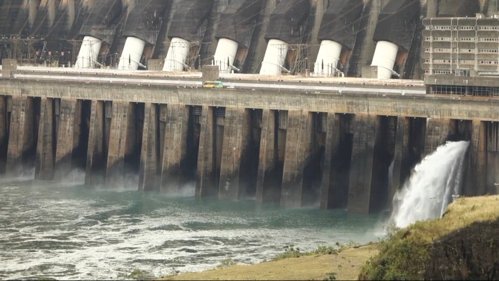 Usina de Itaipu. Imagens Canal Rural