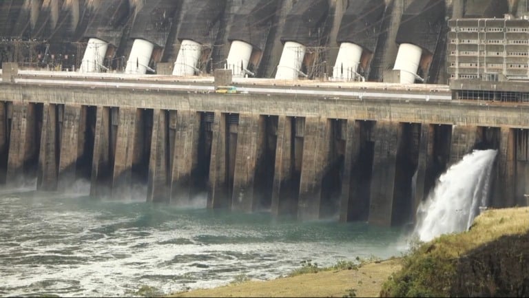 Usina de Itaipu. Imagens Canal Rural
