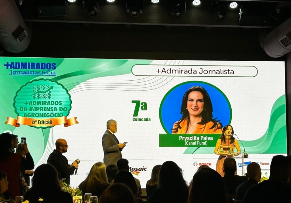 Pryscilla Paiva - jornalista mais admirada do agro 2025