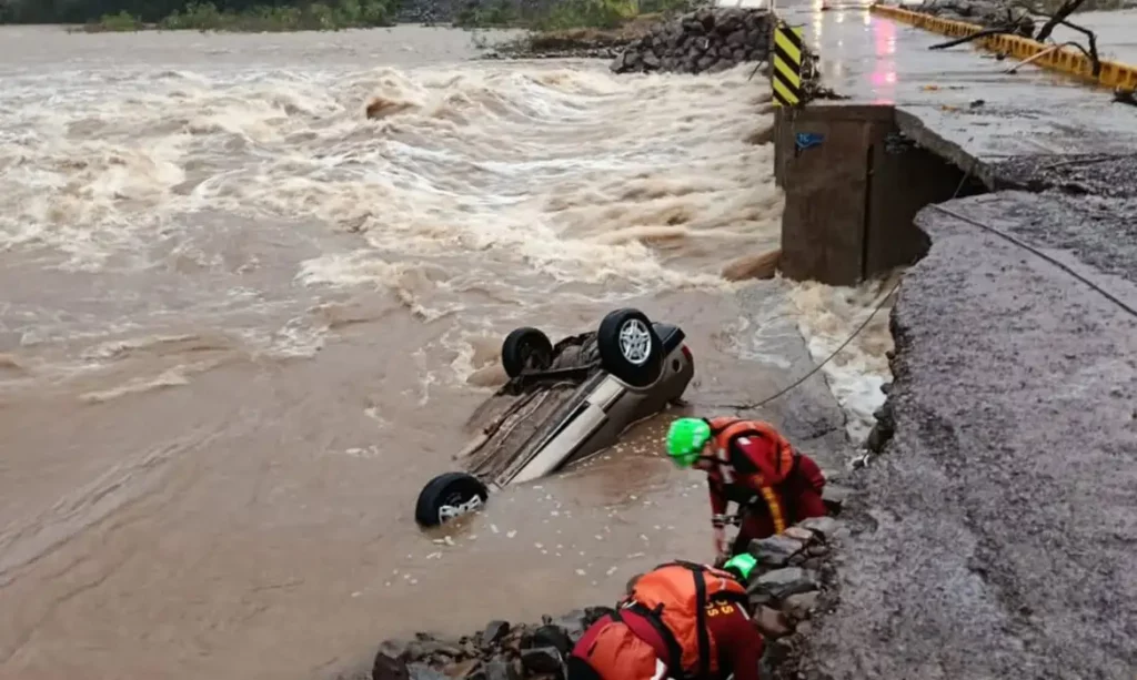 chuva no Rio Grande do Sul provoca inundação