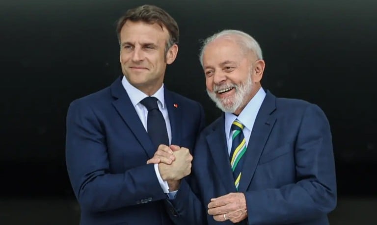 Macron e Lula