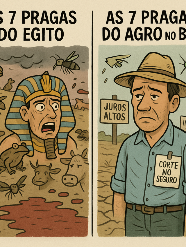 As 7 pragas do agro no Brasil: o novo Egito é aqui