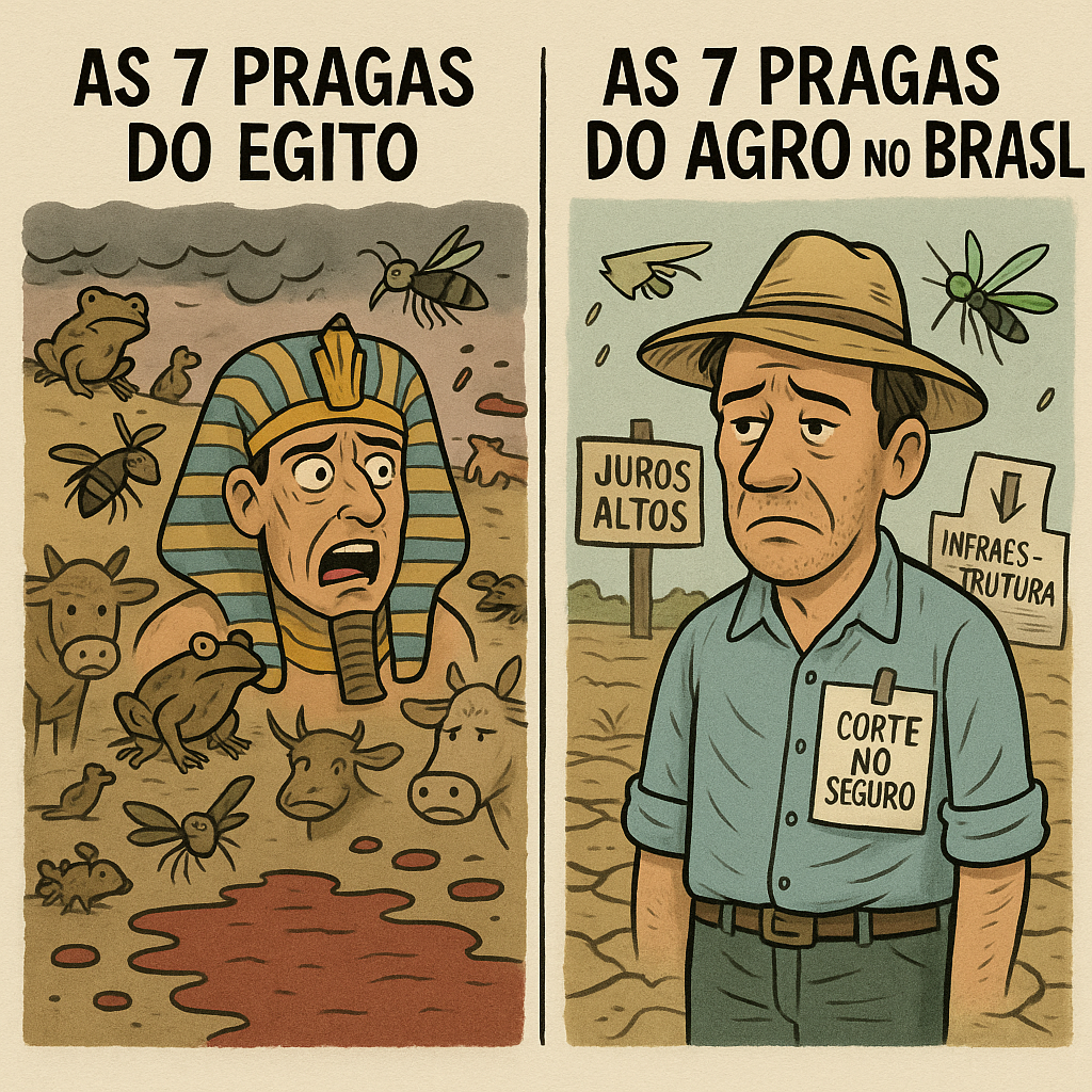 As 7 pragas do agro no Brasil: o novo Egito é aqui
