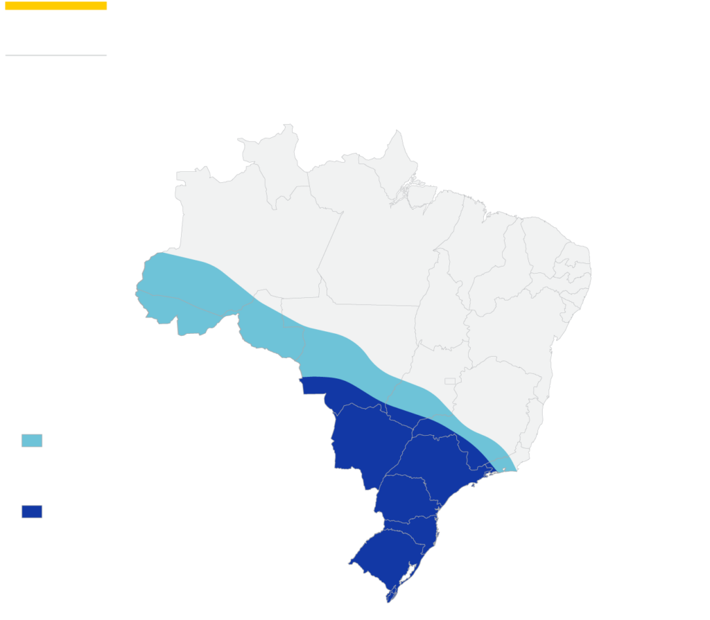 terceira onda de frio do ano - Climatempo