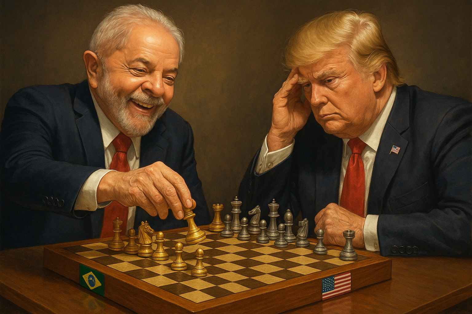 Entre tarifas e soberania: Lula enfrenta Trump e ganha fôlego político