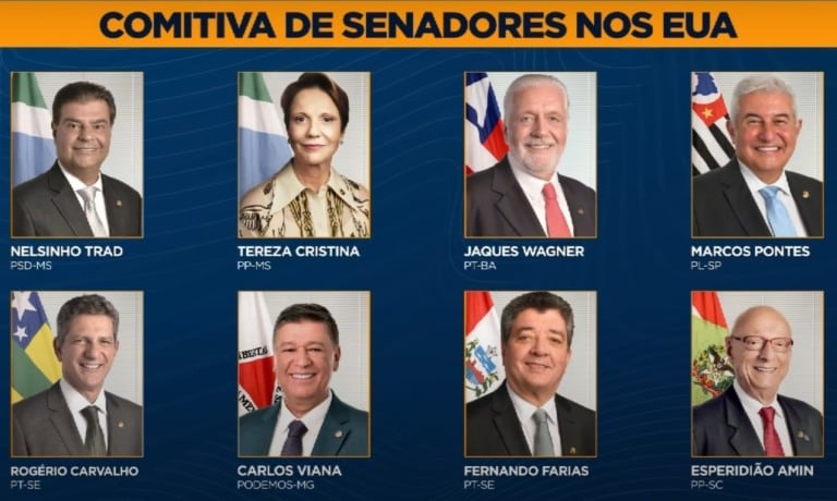 Comitiva Senadores EUA