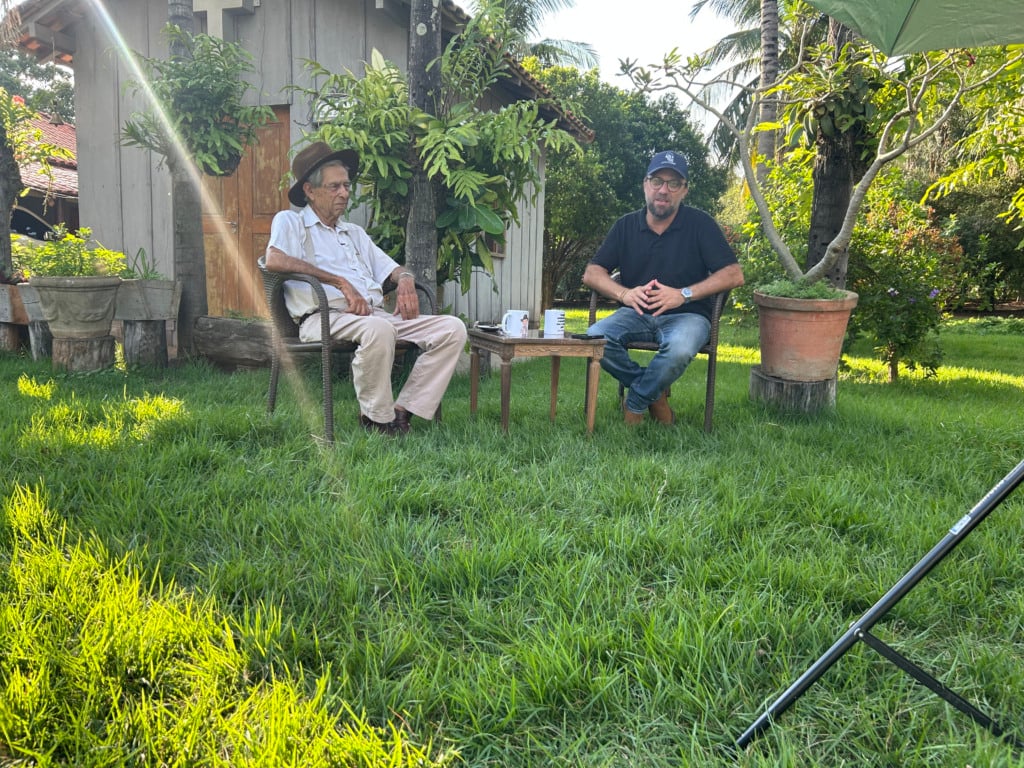 Sr. José Humberto em entrevista no Lancecast com Plínio Queiroz | Foto: Divulgação Lance Rural