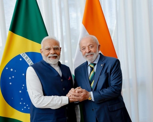 Lula Narendra Modi - Brasil Índia