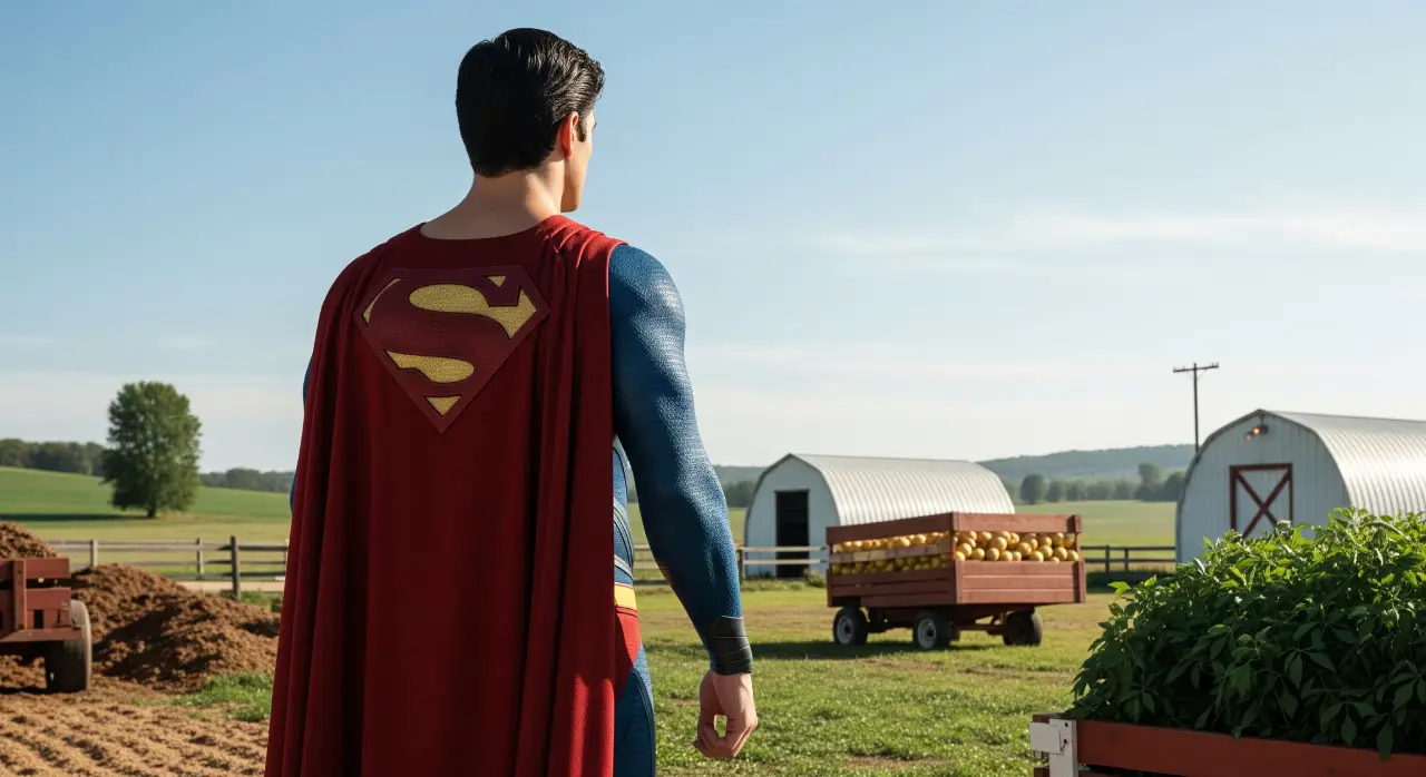 Superman nos cinemas: o herói criado no campo e os valores do agro na formação de Clark Kent