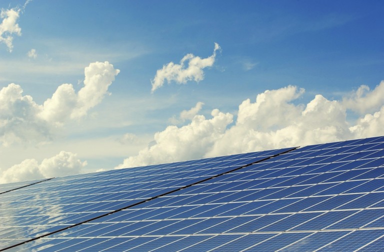 painéis de energia solar