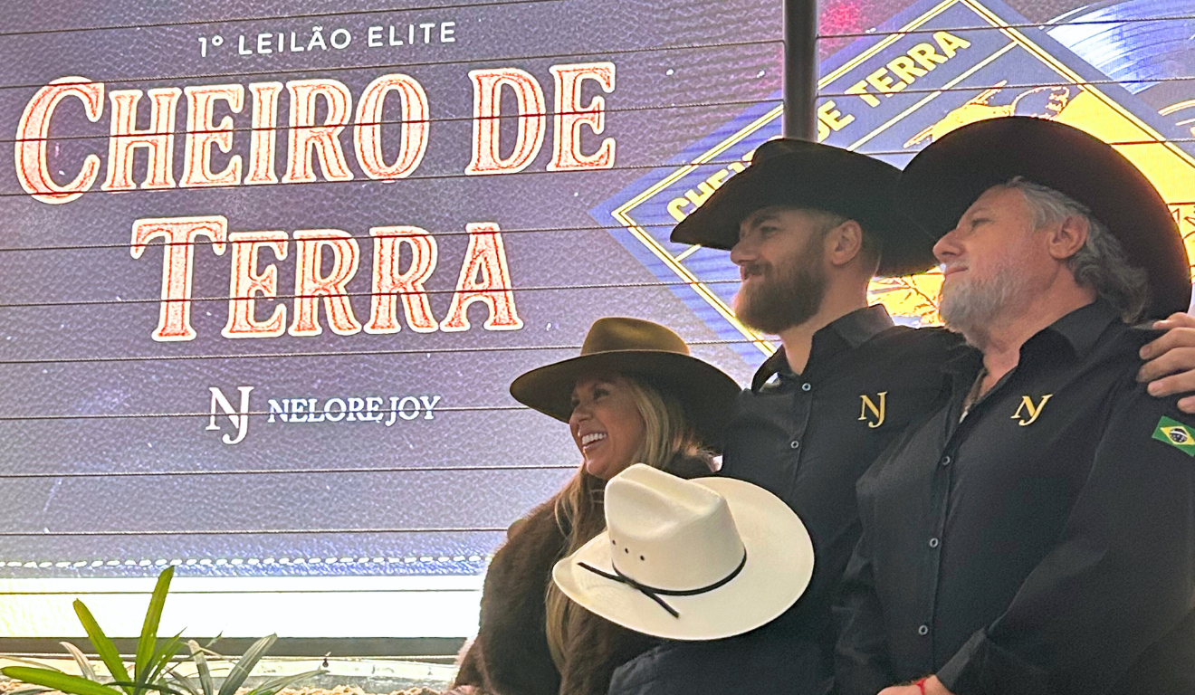 Zé Neto celebra raízes no 1º Leilão de Elite do Nelore JOY